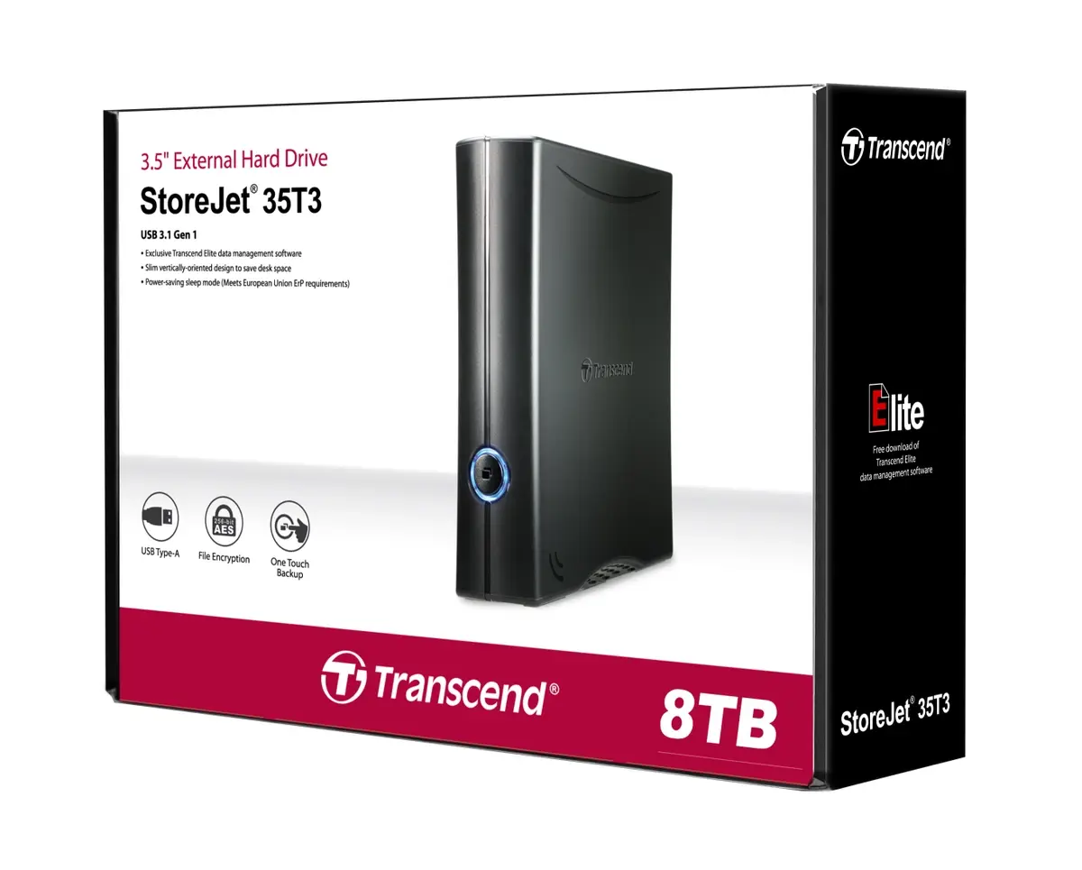 Transcend StoreJet 35T3 8TB Desktop HDD Price in Nepal | 3.5